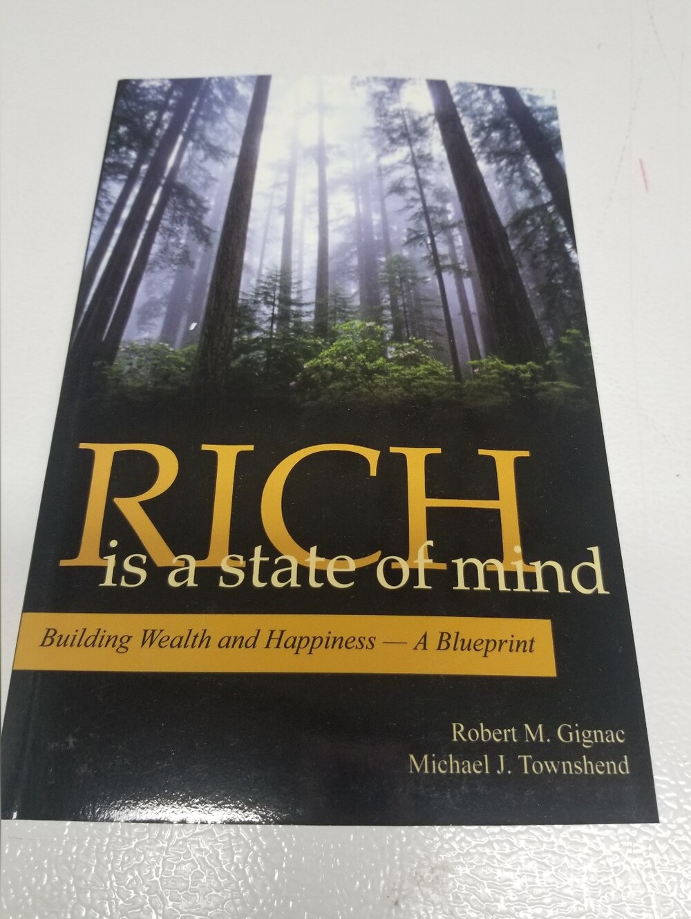 Rich is a State of Mind, Robert Gignac Book, Financial planning, Business Money